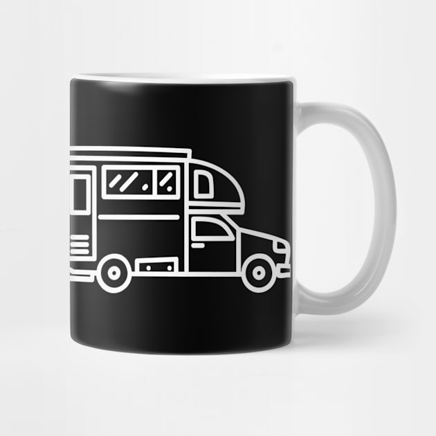 Camping Evolution Caravan Gift by Shirtbubble